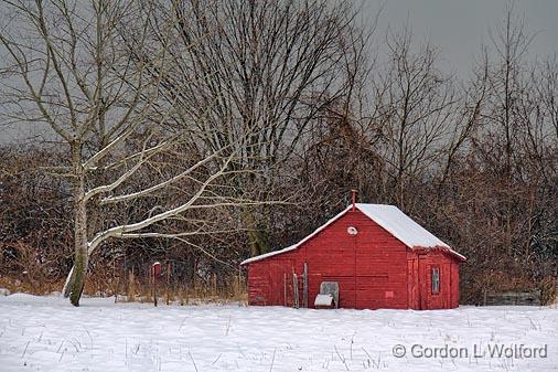 Little Red Shed_05345.jpg - Photographed near Port Elmsley, Ontario, Canada.